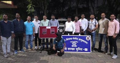 रेकॉर्डवरील आरोपी व अल्पवयीन मुलांना देशी बनावटीचे दोन पिस्टल, काडतुसे तसेच चोरीच्या बुलेटगाडीसह गुन्हे शाखा युनिट-०३ ने केले जेरबंद रेकॉर्डवरील आरोपी व अल्पवयीन मुलांना देशी बनावटीचे दोन पिस्टल, काडतुसे तसेच चोरीच्या बुलेटगाडीसह गुन्हे शाखा युनिट-०३ ने केले जेरबंद