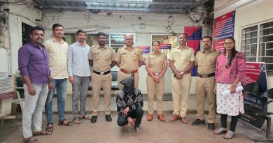 सराईत गांजा विक्रेत्यावर कारवाई, १०,०००/- रु किमतीचा अमंली पदार्थ केला हस्तगत