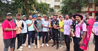 डि.सी.एम सोसायटीच्या महात्मा ज्योतिबा फुले,नाना पेठ या मैदानात रंगली एक दिवसीय भव्य दिव्य अशी टेनिस बॉल क्रिकेट स्पर्धा*