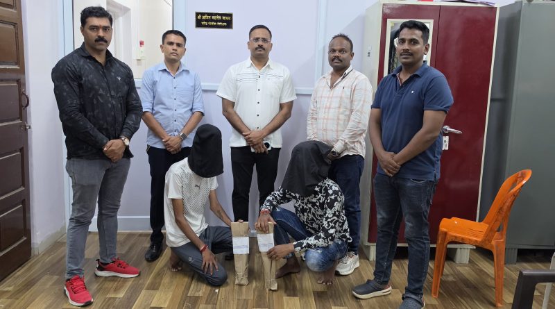 आंदेकर टोळी पुणे पोलिसांच्या रडारवर; मोक्कातील दोन तडीपार आरोपींना फरासखाना पोलिसांनी  कोयत्यांसह आवळले मुसक्या!